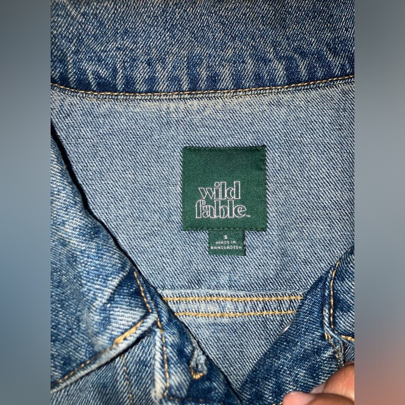 Oversized Wild Fable Jean Jacket - Picture 2 of 6